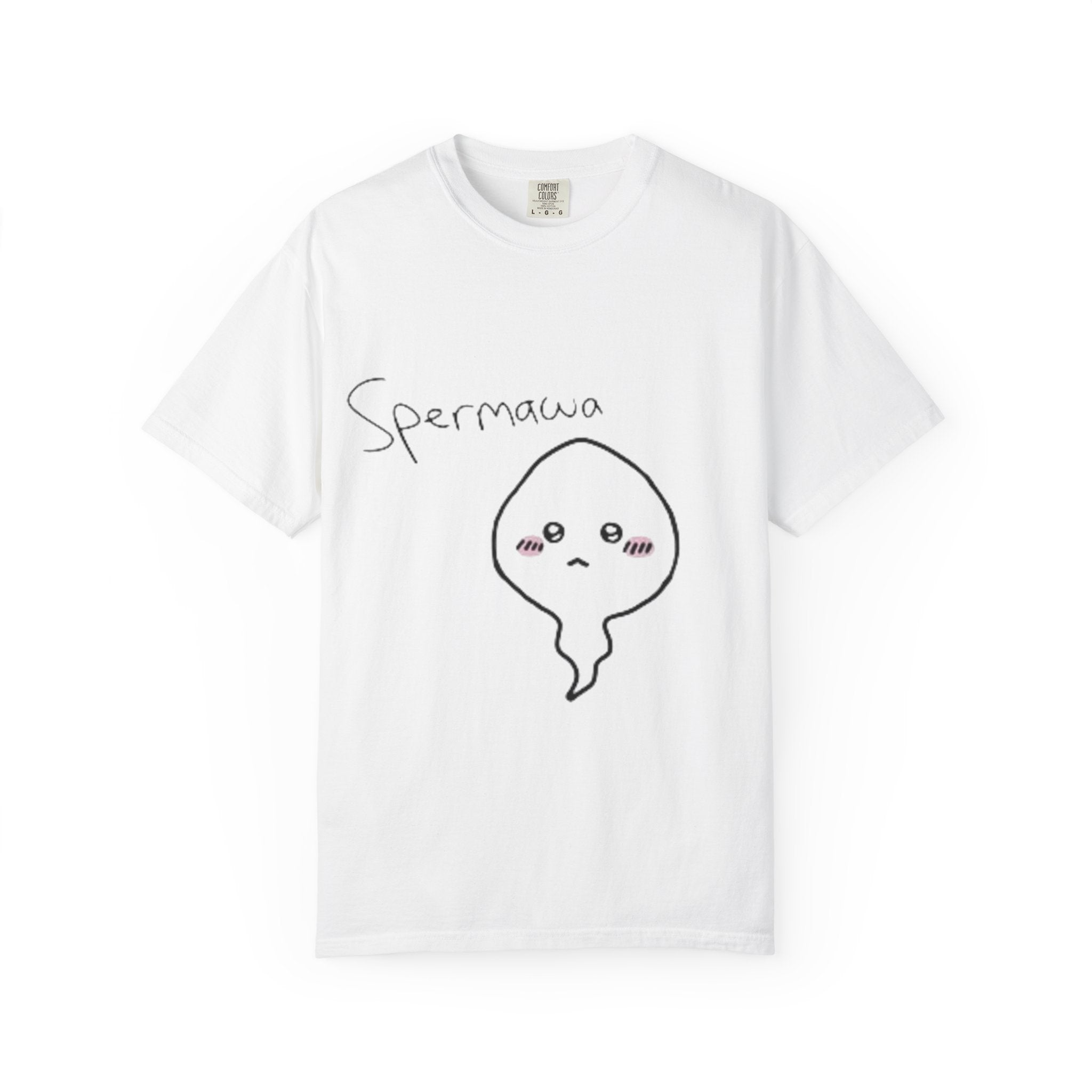 Graphic T-Shirt — Cute Kawaii Spermawa Front & “Look Different” Back