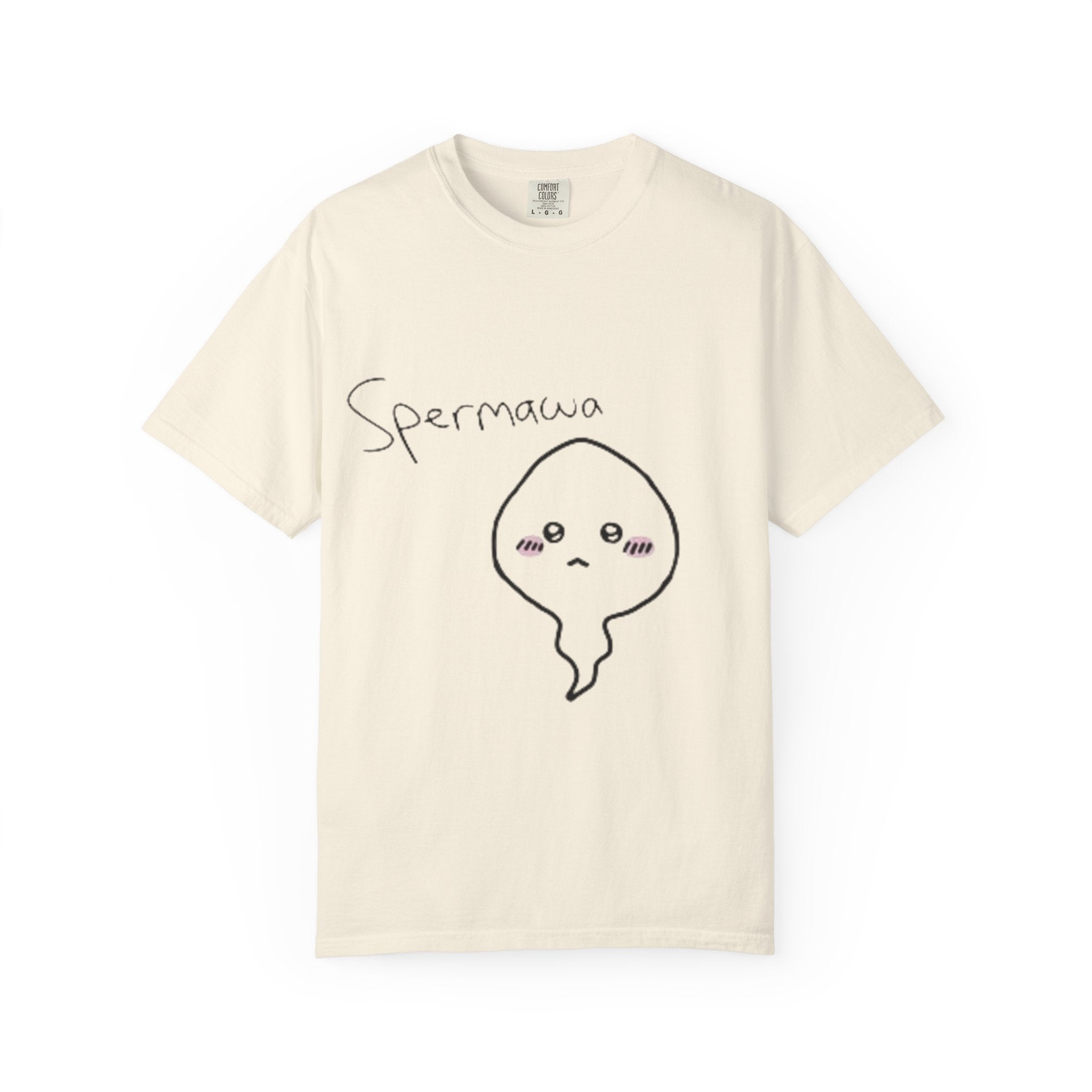 Graphic T-Shirt — Cute Kawaii Spermawa Front & “Look Different” Back