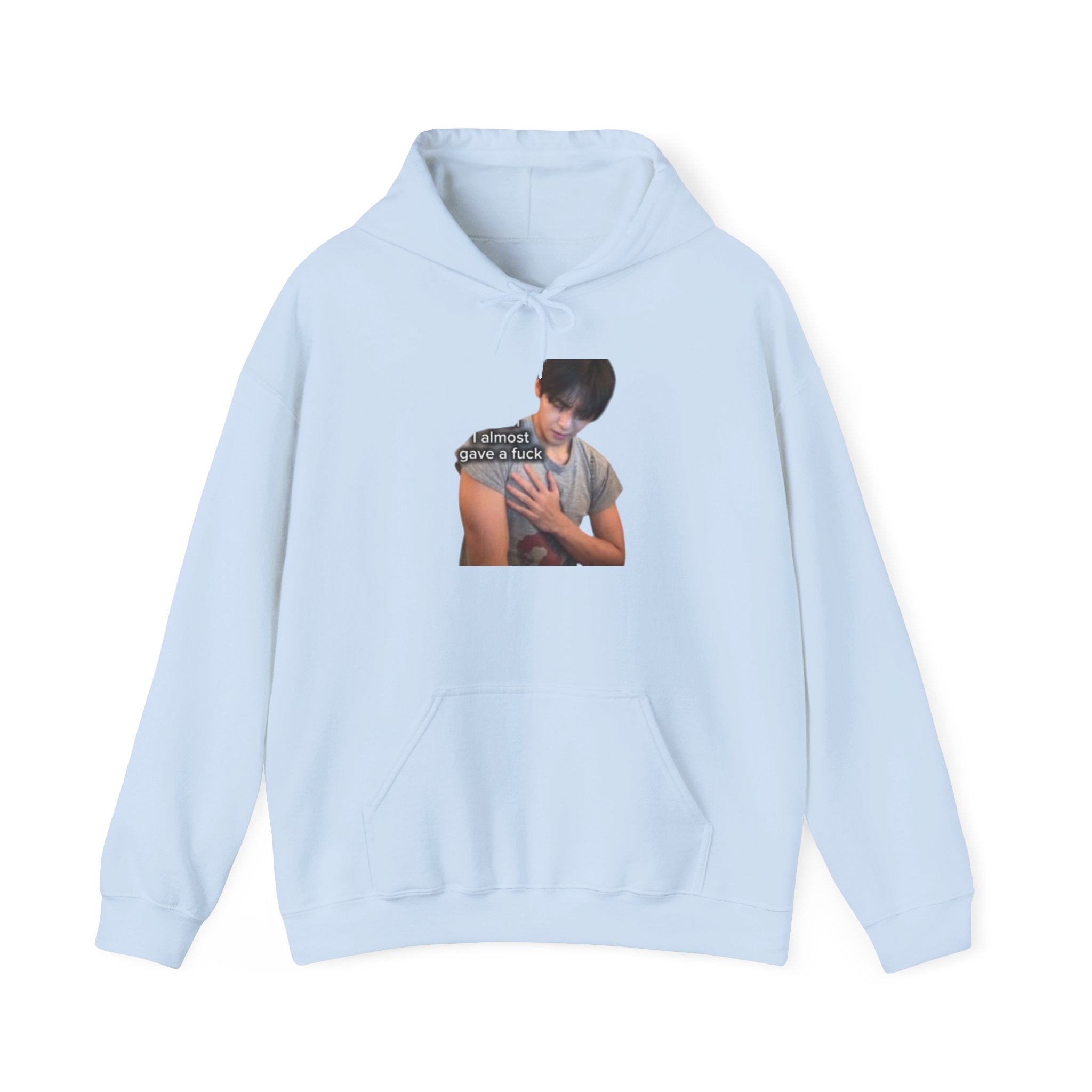 Hug Comfort Hoodie - 'Someone Else’s Jacket' Photo Graphic Sweatshirt