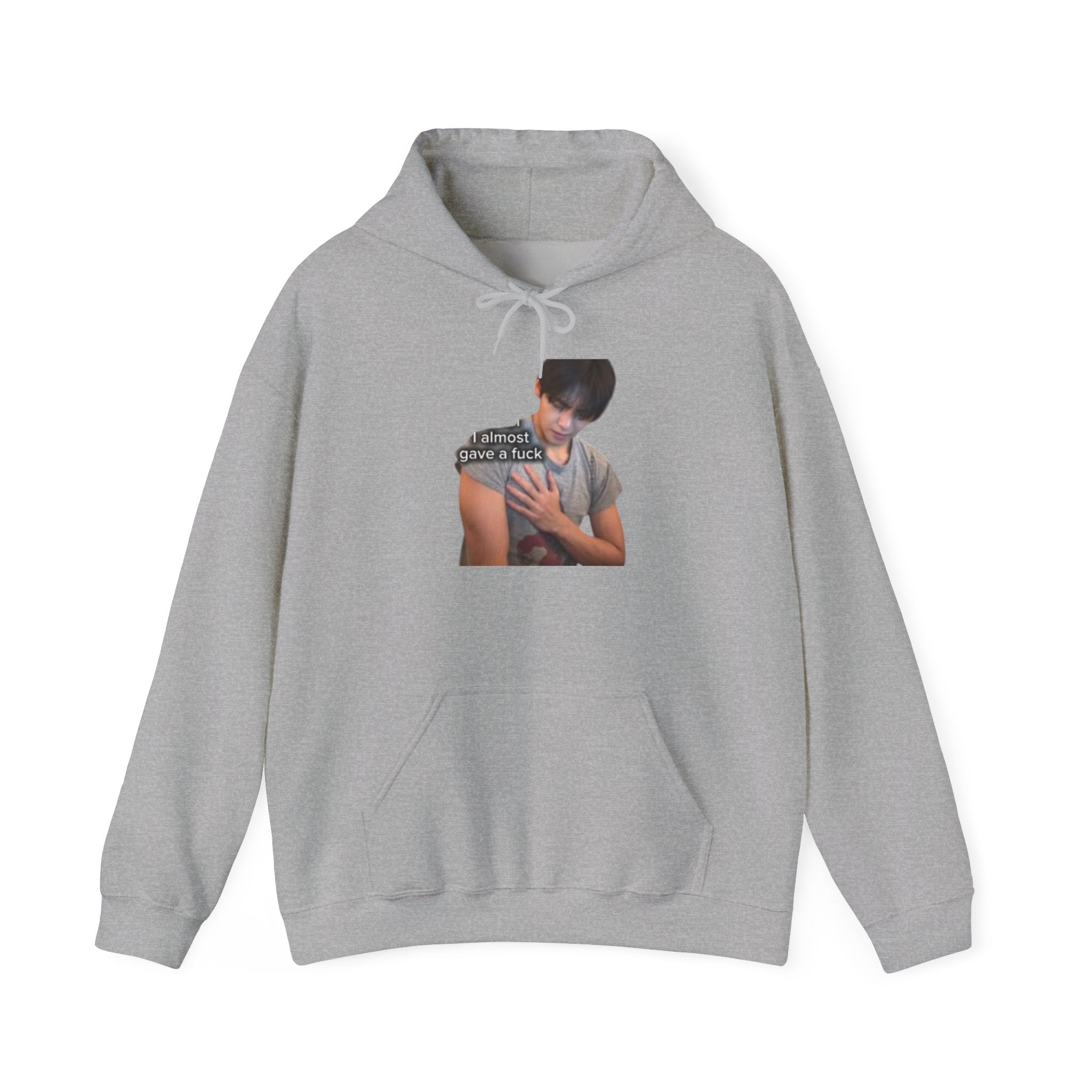 Hug Comfort Hoodie - 'Someone Else’s Jacket' Photo Graphic Sweatshirt