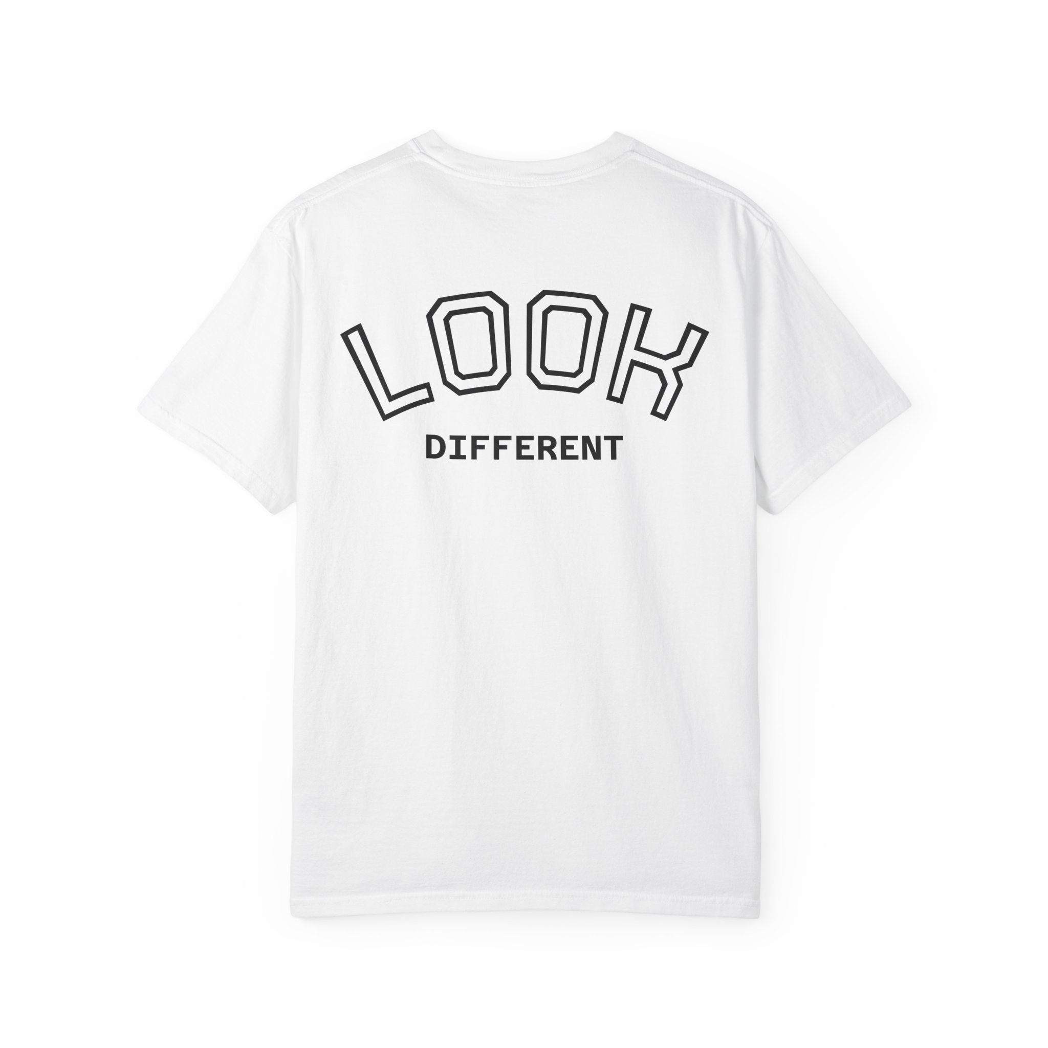 Graphic T-Shirt — Cute Kawaii Spermawa Front & “Look Different” Back