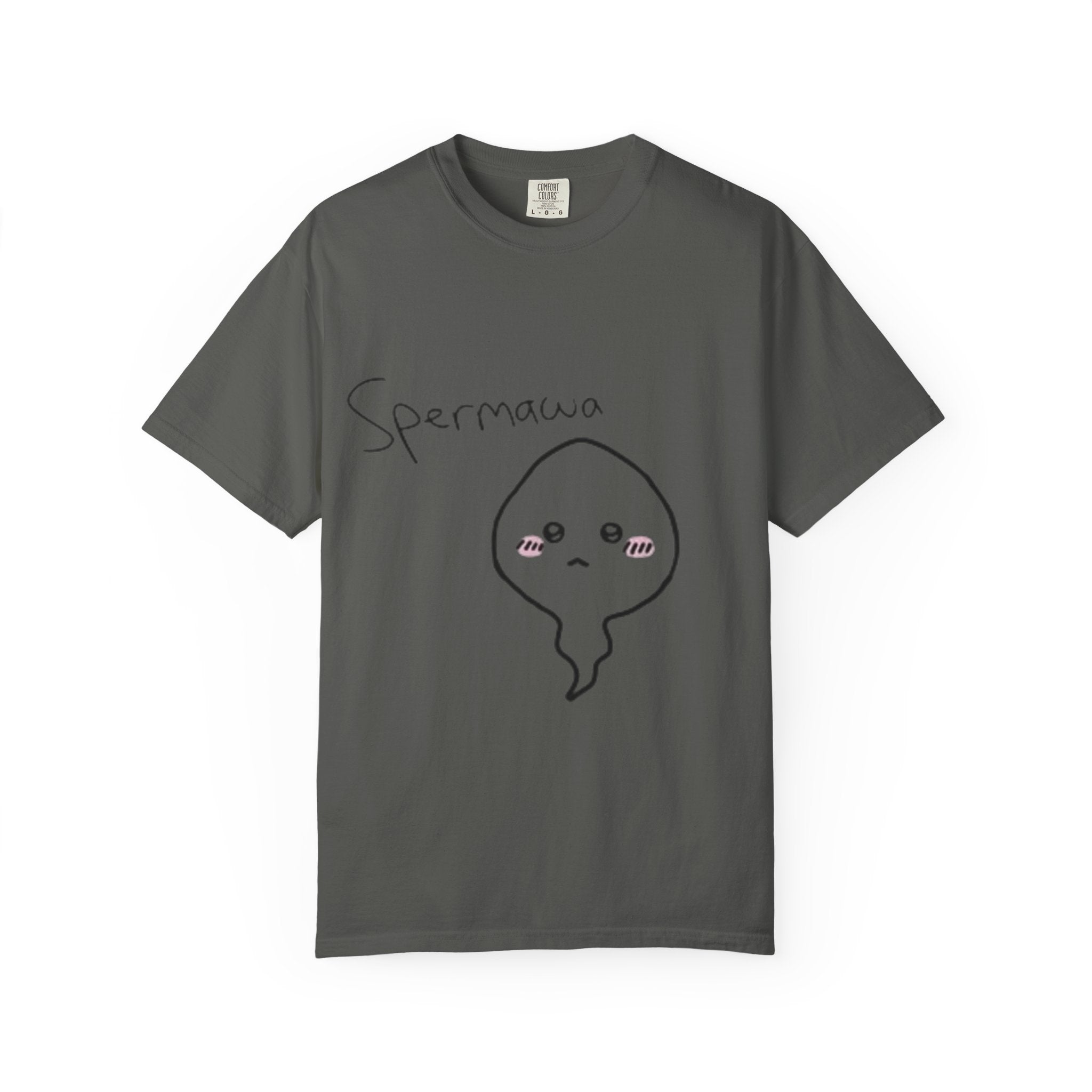 Graphic T-Shirt — Cute Kawaii Spermawa Front & “Look Different” Back